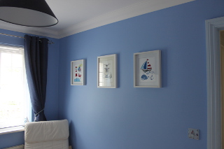 Baby Nursery Blue Nautical